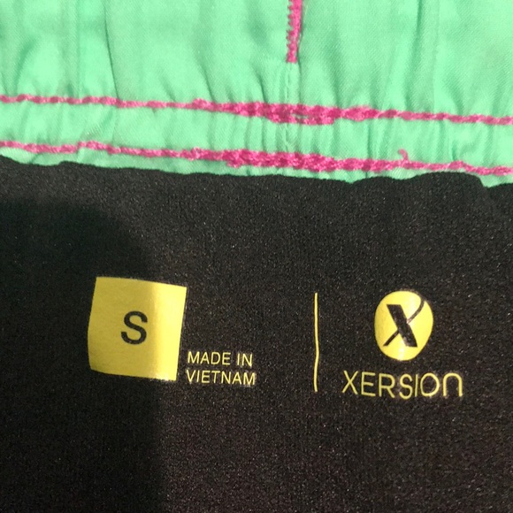 Women’s athletic shorts purples & green Size Small - Picture 4 of 6